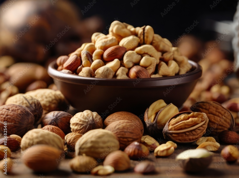 Various of nuts Various of nuts