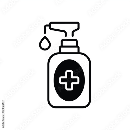 Antiseptic vector icon