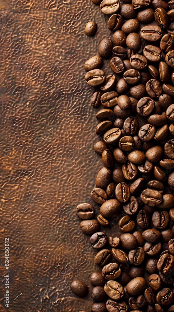 Coffee beans, copy space concept Coffee beans, copy space concept