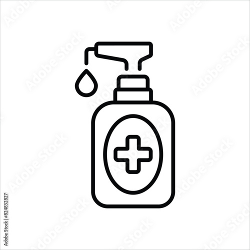 Antiseptic vector icon