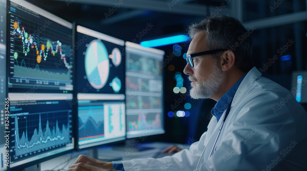 Data analytics tools help doctors analyze trends in patient outcomes and population health. Data analytics tools help doctors analyze trends in patient outcomes and population health.