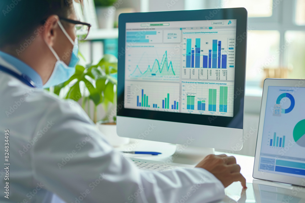 Data analytics tools help doctors analyze trends in patient outcomes and population health. Data analytics tools help doctors analyze trends in patient outcomes and population health.