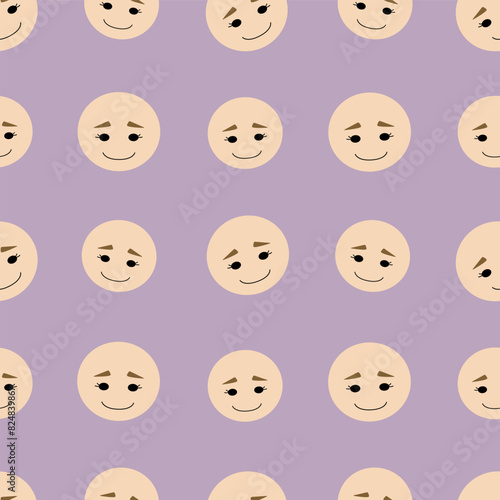 Surface pattern, multipurpose use. Seamless design for stationery, branding.