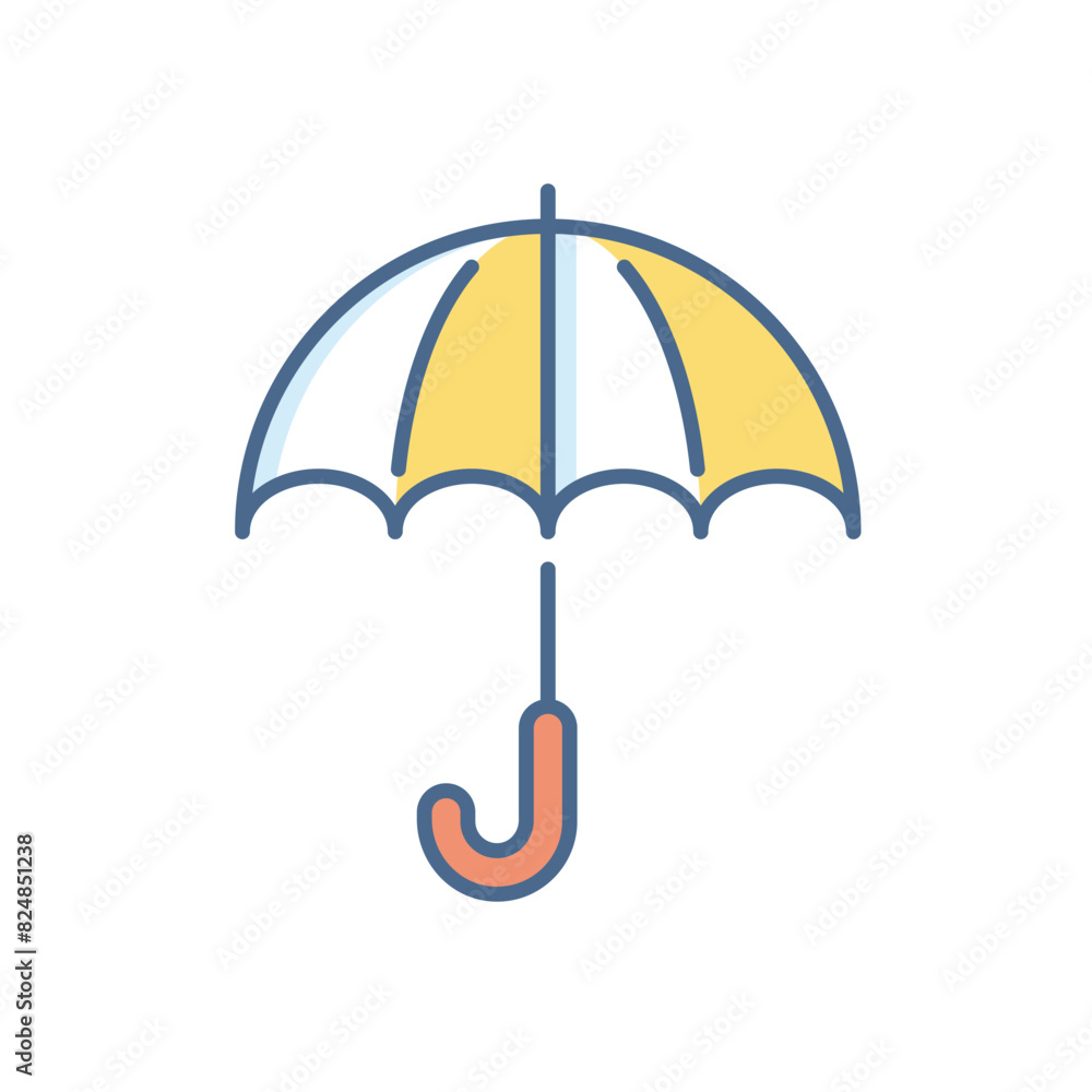 Umbrella vector icon Umbrella vector icon