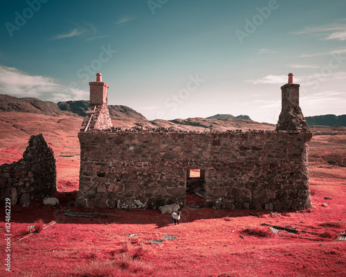 Abandonned House, Glendrian, Ardnamurchan
