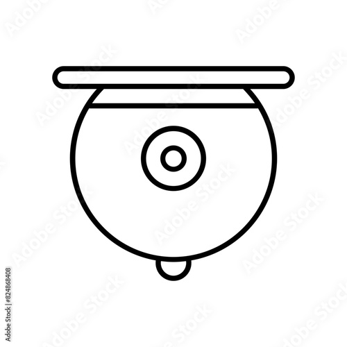 tooth whitening icon. outline icon