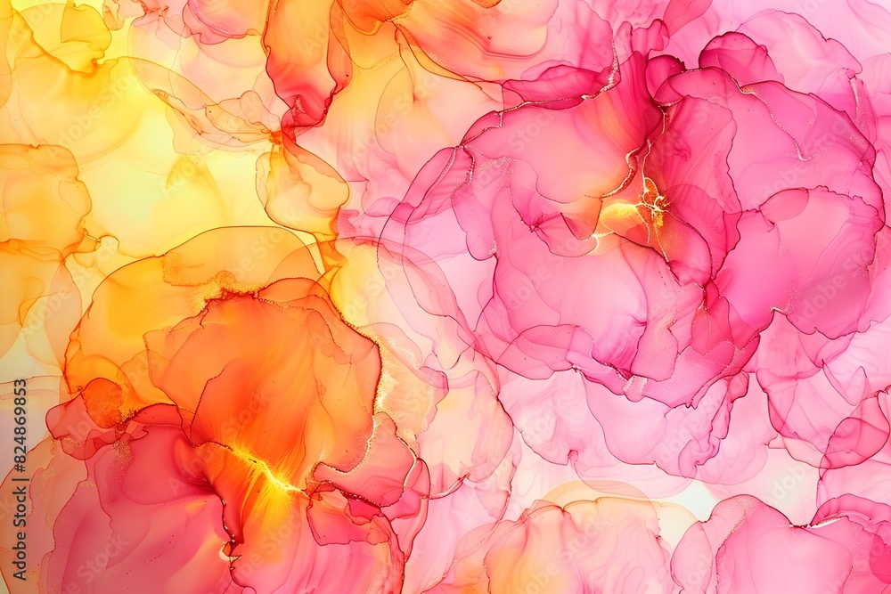 abstract background with flowers abstract background with flowers