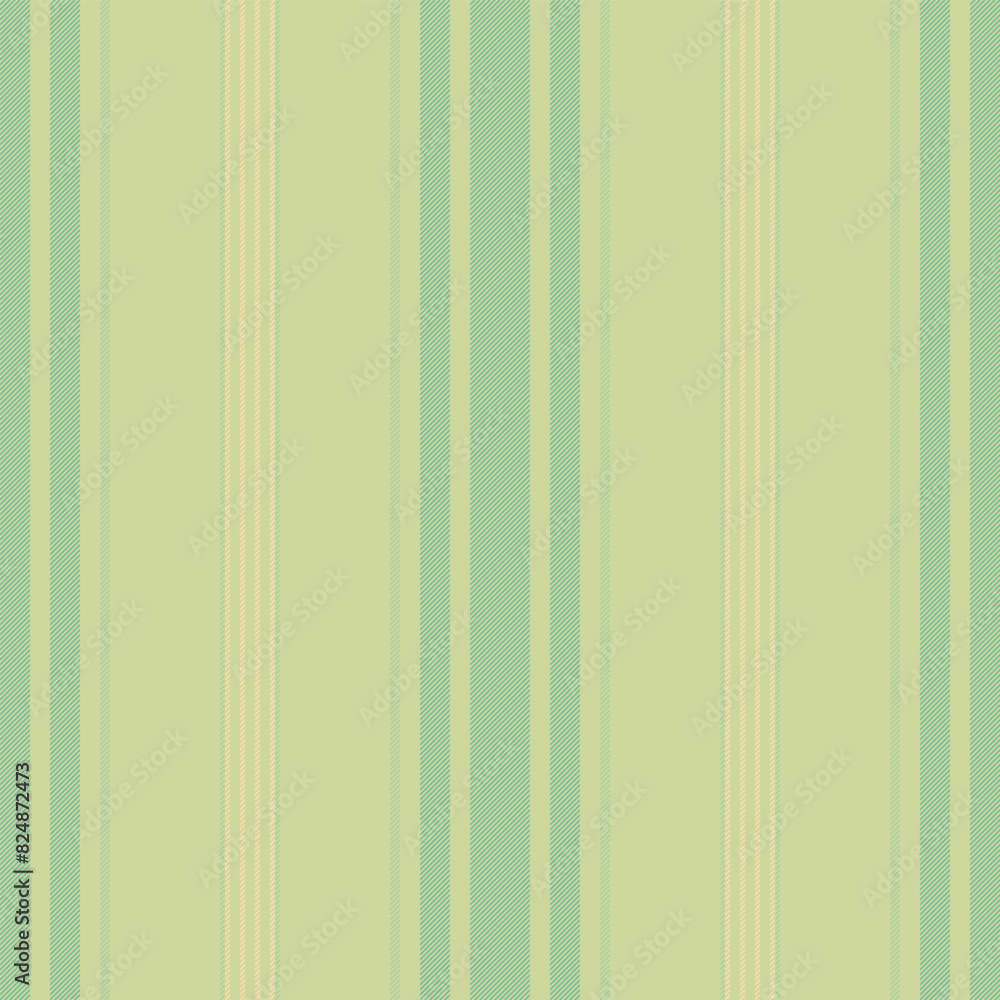 Straight background lines stripe, relief vector pattern fabric. Reel textile vertical texture seamless in light and mint colors. Straight background lines stripe, relief vector pattern fabric. Reel textile vertical texture seamless in light and mint colors.