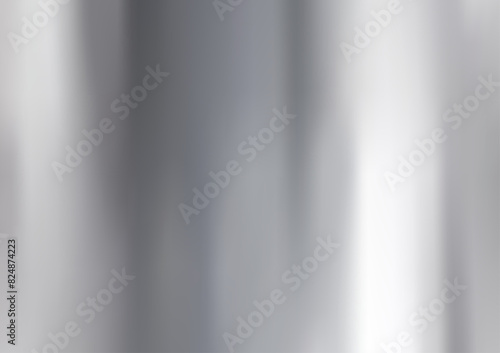 Realistic brushed metal texture. Polished stainless steel background. eps10 . vector illustration .