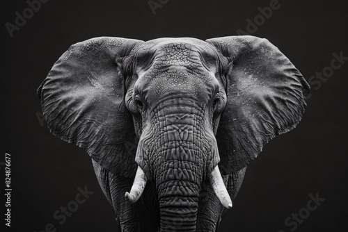 an elephant with large ears © Bianca