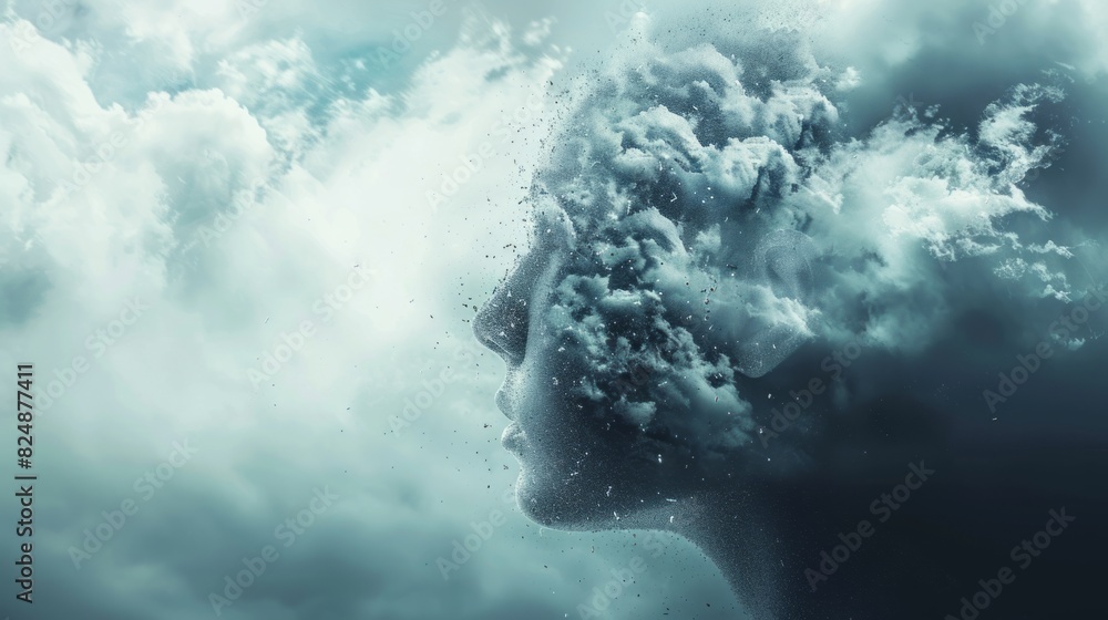 state of mind, mind blowing background concept, with copy space state of mind, mind blowing background concept, with copy space