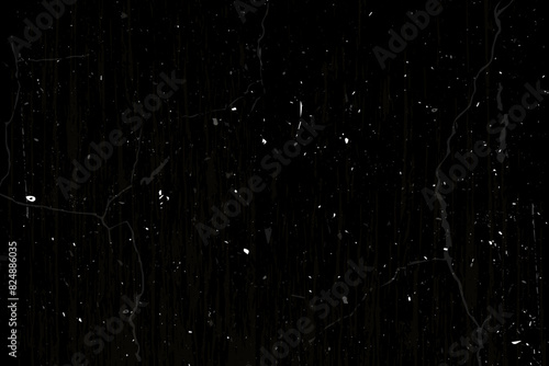 Old worn grunge photo, Vector pattern faded retro photo background, Grain wrinkles texture.