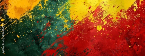 Wallpaper Mural vibrant colors dancehall reggae music festival background Torontodigital.ca