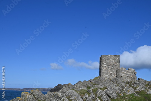 castle in the mountains