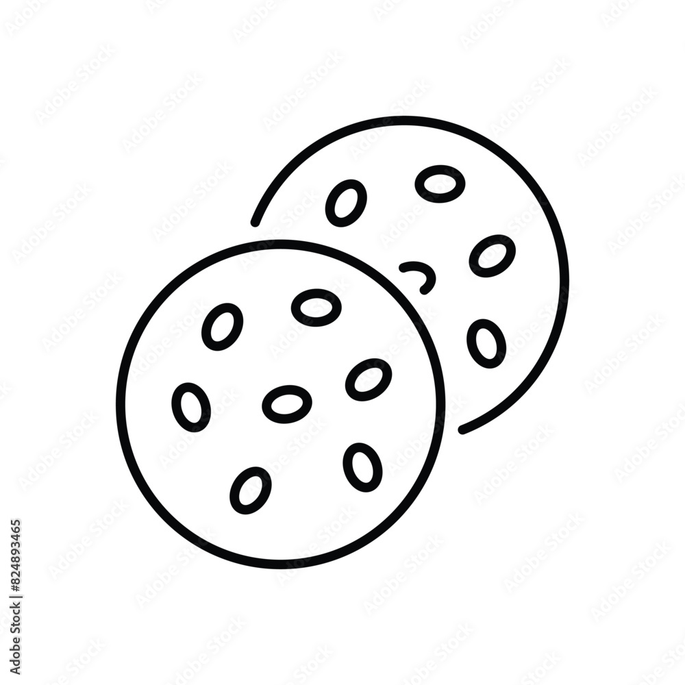 Cookies vector icon Cookies vector icon