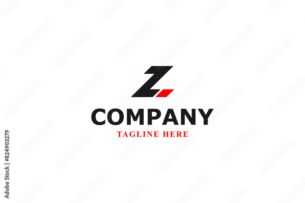 letter z and l modern minimal logo letter z and l modern minimal logo