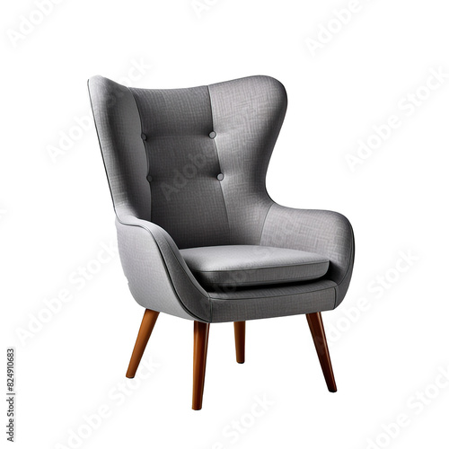 armchair isolated on white background