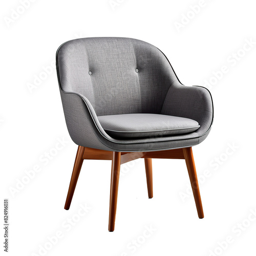 armchair isolated on white background