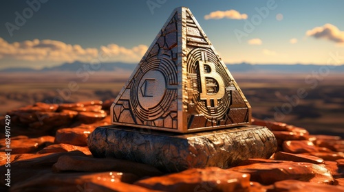Bitcoin Pyramid: The Power of Decentralized Finance photo