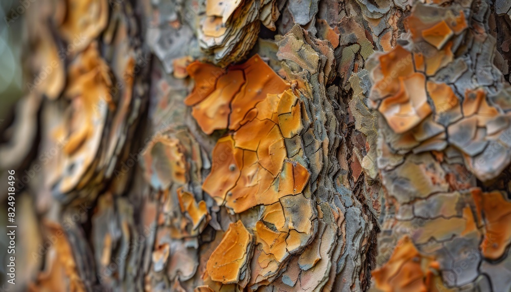 Nature's Texture: A Detailed Look at Woodland Tree Bark Nature's Texture: A Detailed Look at Woodland Tree Bark