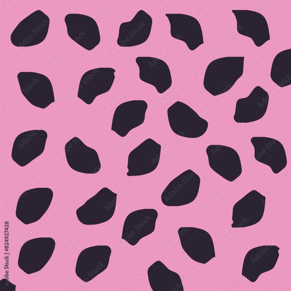 Obraz premium seamless pink leopard pattern
