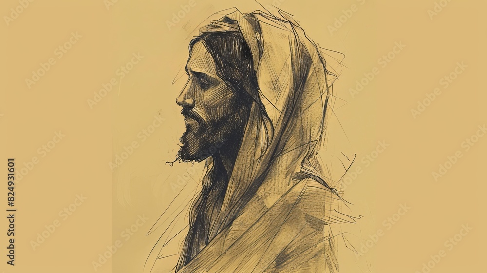Biblical Illustration of Jesus' Message of Hope, Ideal for article Biblical Illustration of Jesus' Message of Hope, Ideal for article