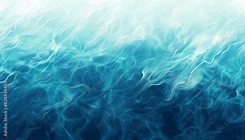 Obraz premium Vibrant Abstract Ocean Waves: AR 7:4 Background