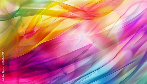 Futuristic Vibrance  A Dynamic Abstract Wallpaper Design