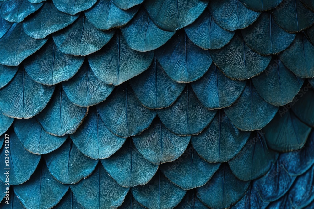 Macro Shot of Fish Fins Texture Macro Shot of Fish Fins Texture