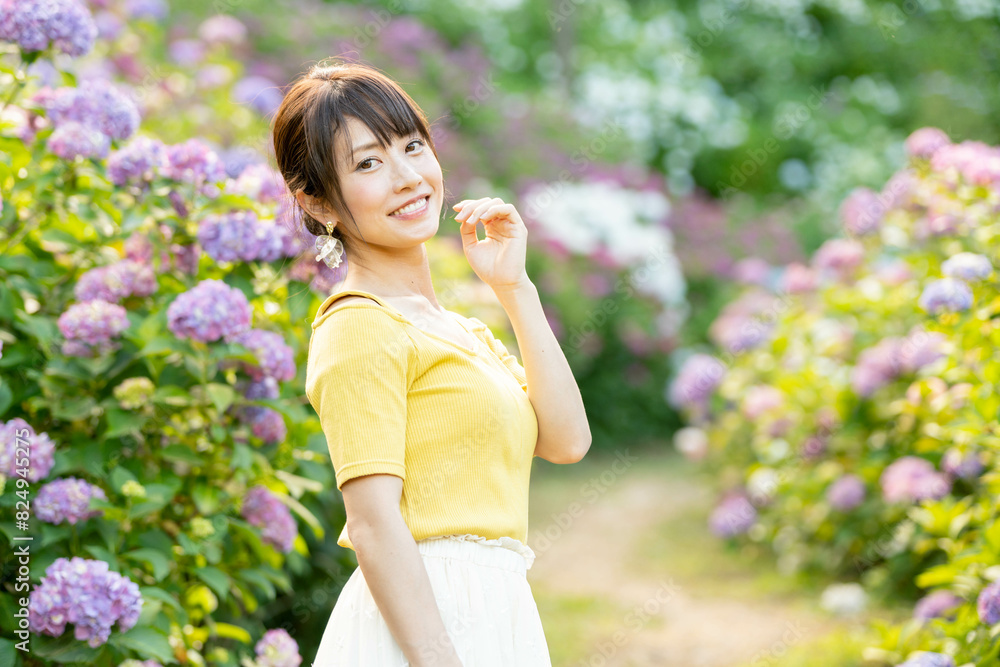 Fototapeta premium 美しい日本女性