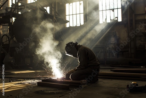 Forge of Transformation: The Welder's Artistry