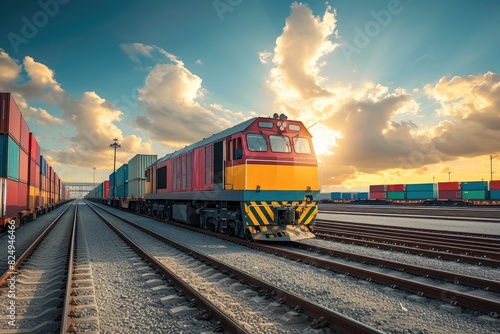 Logistics Junction: Railway Container Operations