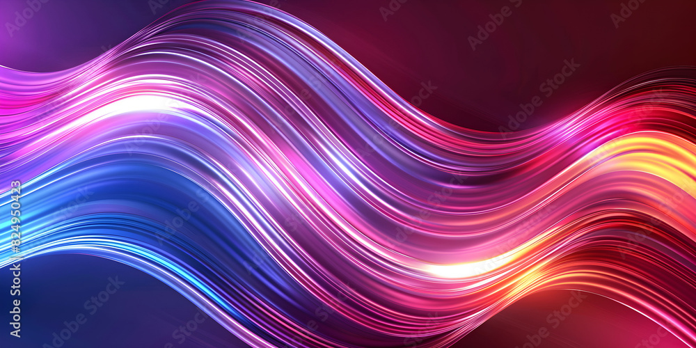 Abstract purple and blue wave abstract background. Futuristic aesthetic. Abstract purple and blue wave abstract background. Futuristic aesthetic.