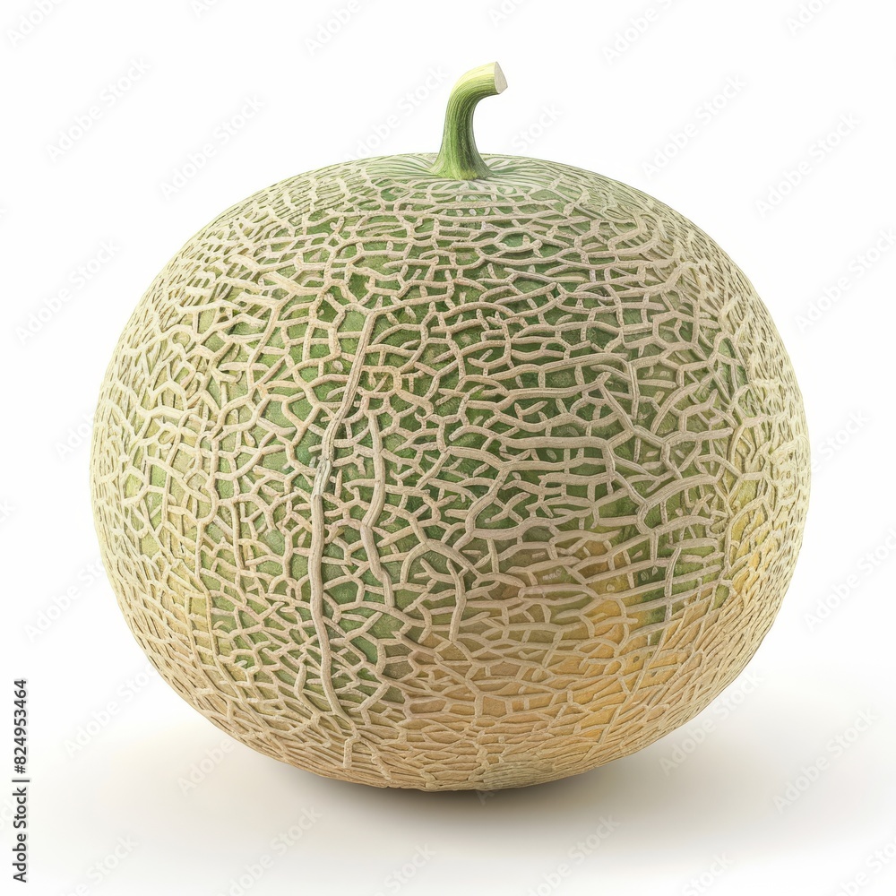 Cantaloupe is isolated on a transparent background, PNG file, graphic resources photo-realistic Cantaloupe is isolated on a transparent background, PNG file, graphic resources photo-realistic