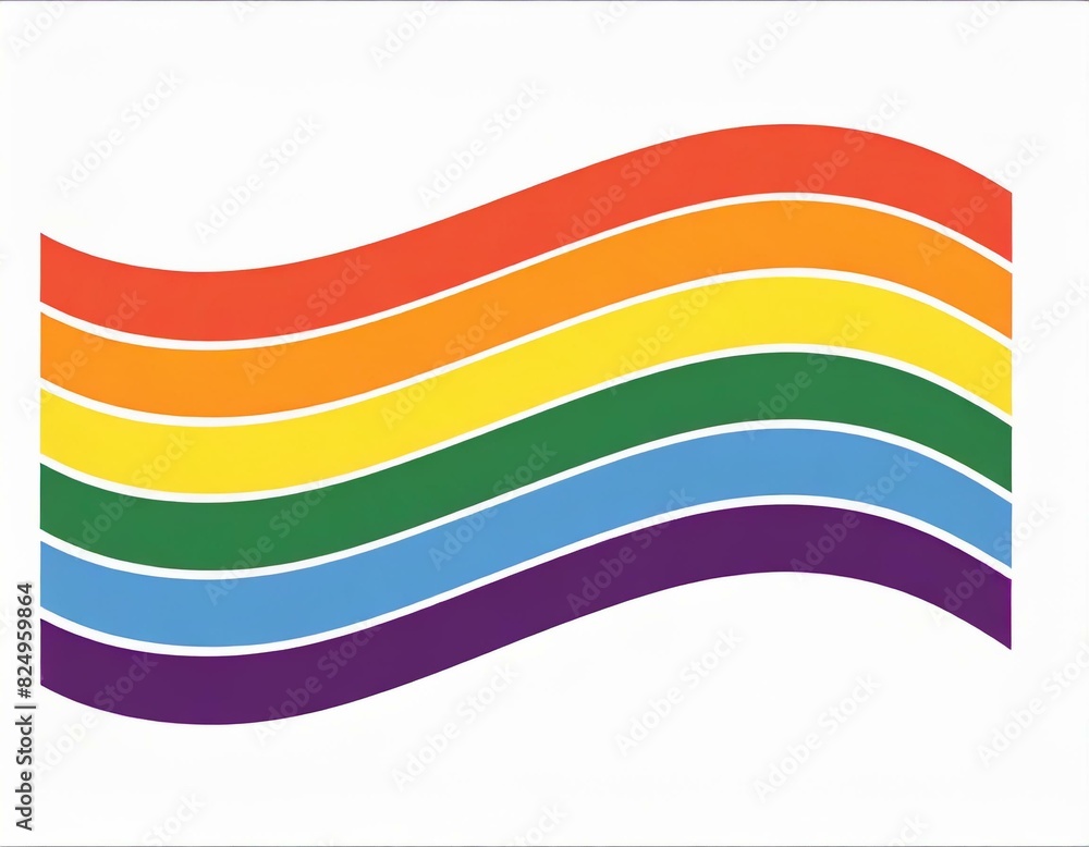 lgbt flag icon vector image on white background, queer pride month lgbt flag icon vector image on white background, queer pride month