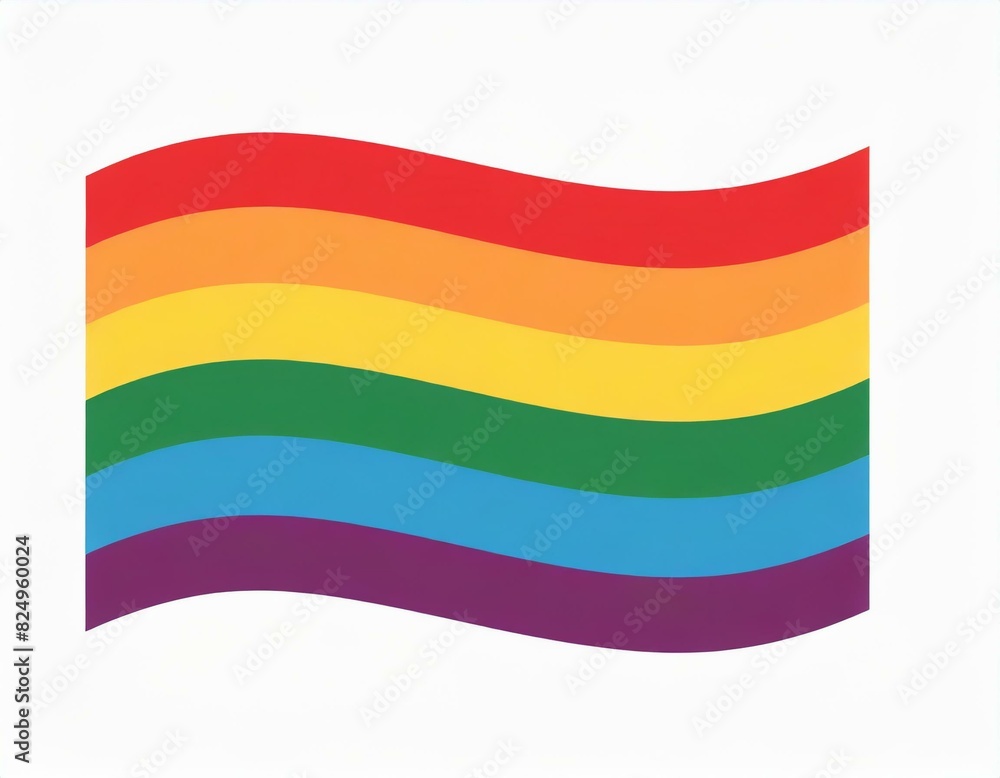 lgbt flag icon vector image on white background, queer pride month lgbt flag icon vector image on white background, queer pride month