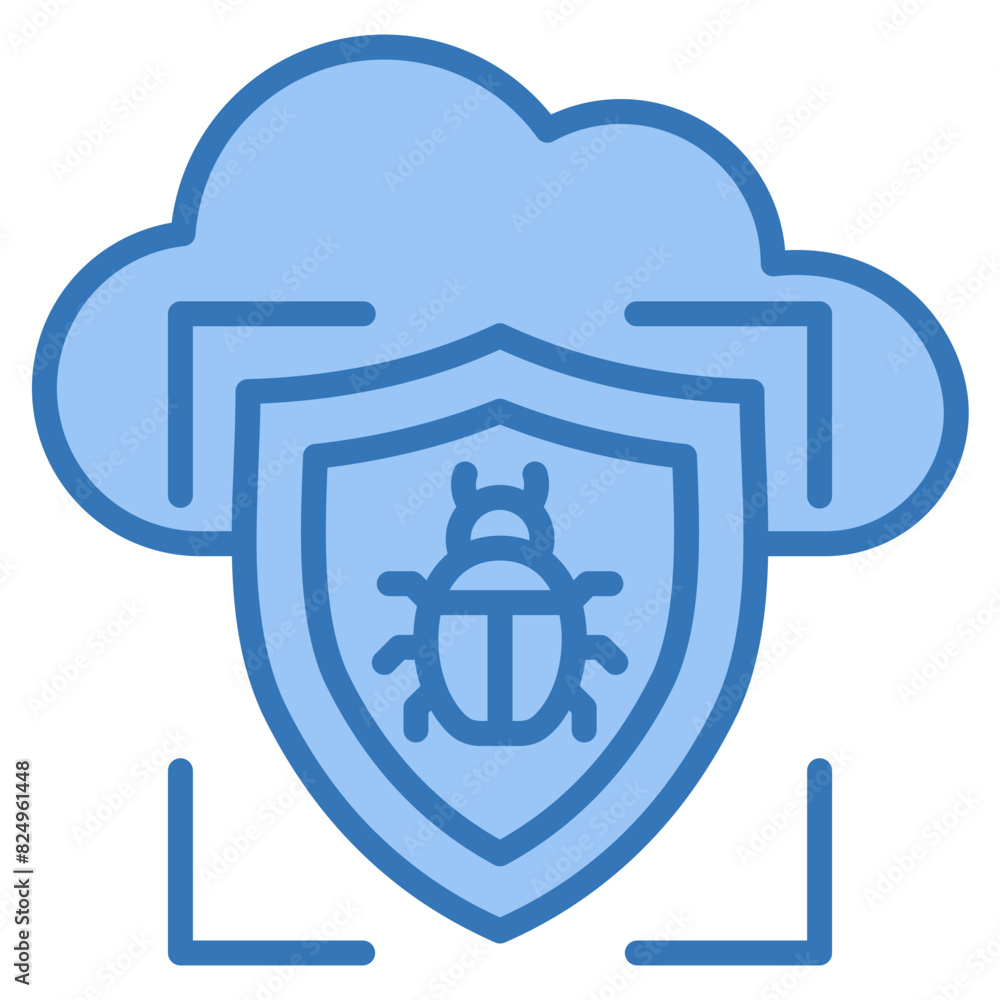 Cloud Threat Intelligence Icon Element For Design Cloud Threat Intelligence Icon Element For Design