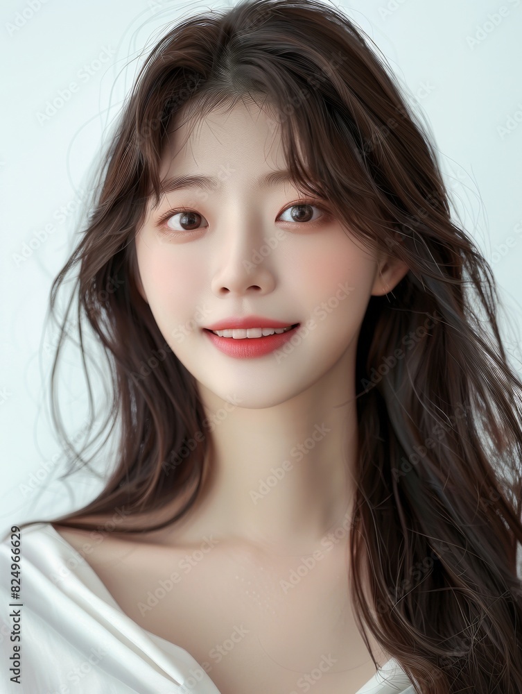 Beauty concept portrait of young Asian woman Beauty concept portrait of young Asian woman