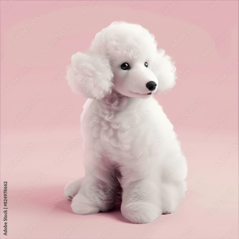 Cute white poodle
Cute white poodle