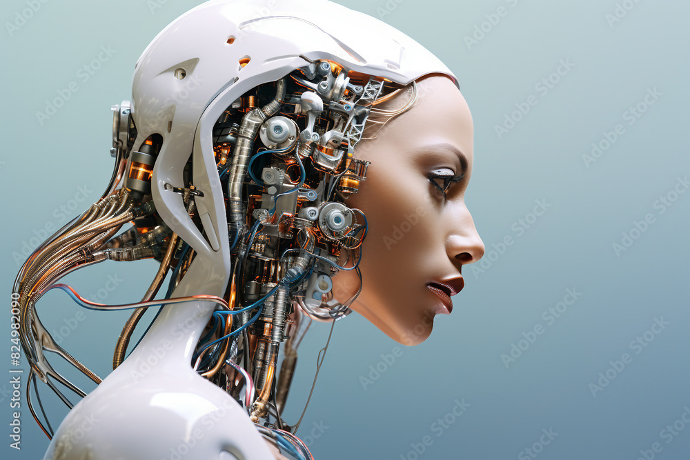 Doctor scientist working in modern hi-tech laboratory with innovation research, Generative AI illustration Doctor scientist working in modern hi-tech laboratory with innovation research, Generative AI illustration