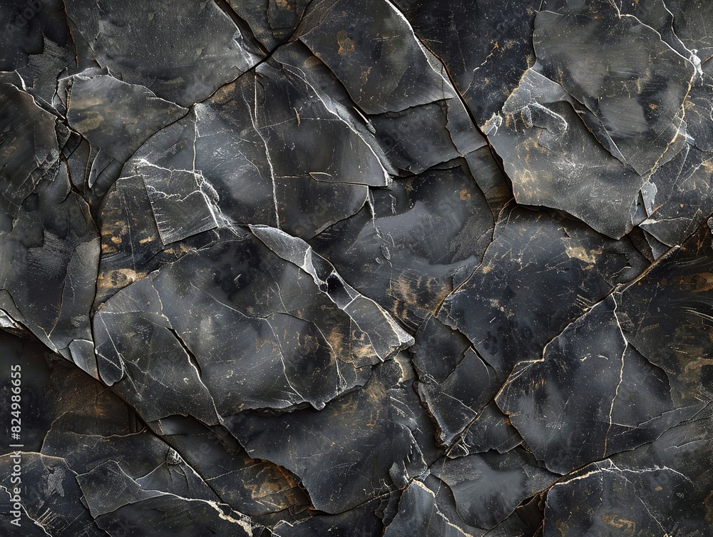 Realistic 16K Quality Mineral Stone Pattern: Exquisite Details and Textures