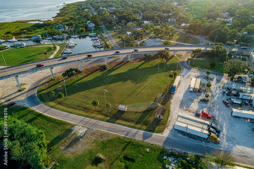 Fototapeta premium Apalachicola, fl