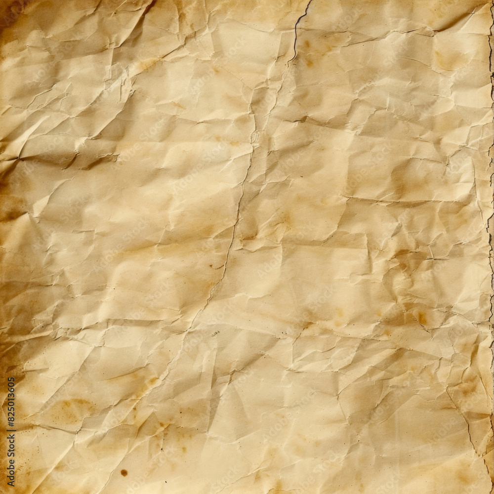 Texture of old, crumpled paper
Texture of old, crumpled paper
