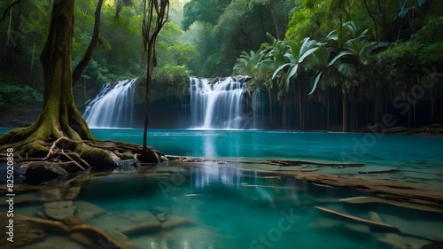 Embrace the Serenity of Nature: Hidden Waterfalls, Peaceful Streams, and Tranquil Forest Retreats, Secret Waterfalls, Winding Rivers, and Untouched Forests photo