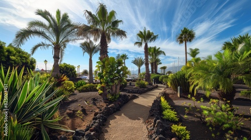 MARINA RUBICON  LANZAROTE ISLAND AI generated