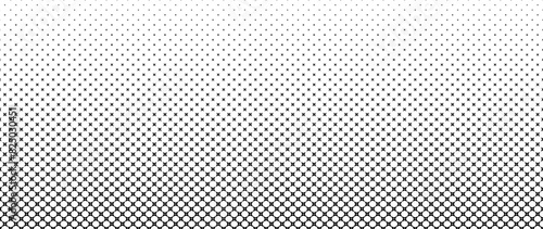 Blended  black ninja star on white for pattern and background,  Abstract geometric texture collection design. 