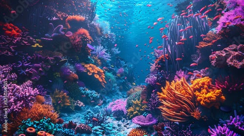  an image of a coral reef