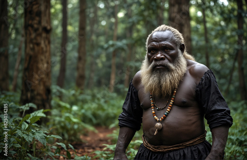 Eloko are mythical dwarf-like creatures in Central African folklore, particularly among the Mongo people photo