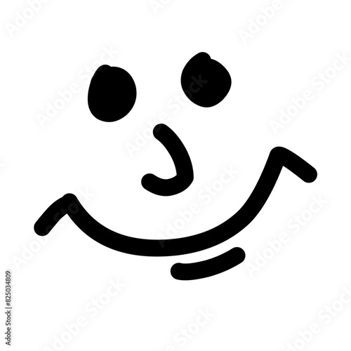 smile cartoon face expression