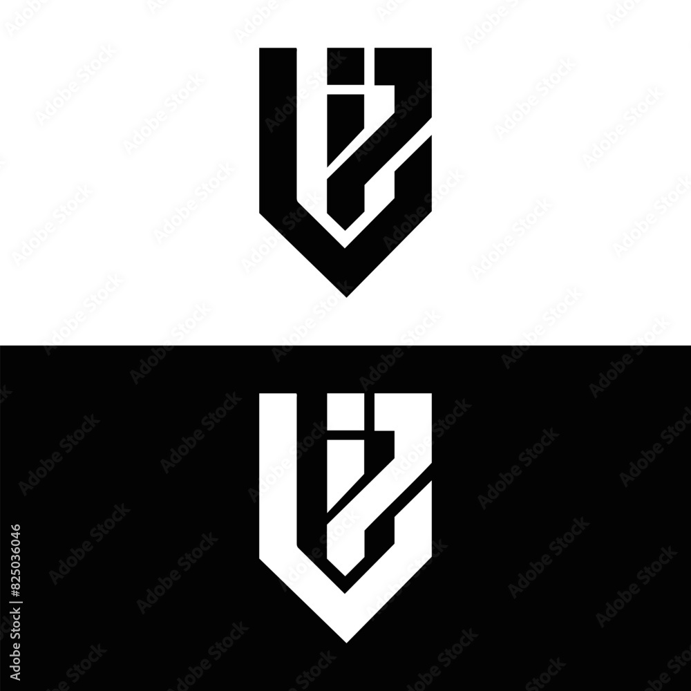 Fototapeta premium VPI logo. V P I design. White VPI letter. VPI, V P I letter logo design. V P I letter logo design in FIVE, FOUR, THREE, style. letter logo set in one artboard. V P I letter logo vector design.